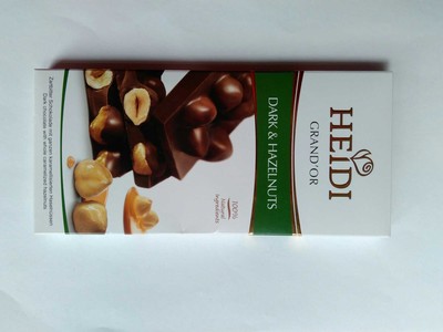 COKOLADA GRANDOR TAMNA S LJESNJAKOM 100 G HEIDI