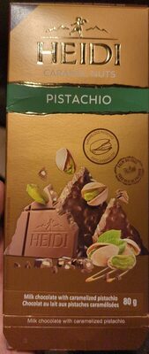ČOKOLADA HEIDI S KARAM.PISTACIJAMA 80 gr