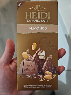 COKOLADA KARAMELA BADEM 80 G HEIDI