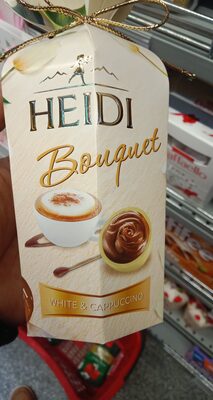 BOMBONIJERA BUKET BIJELI CAPPUCCINO 120 G HEIDI