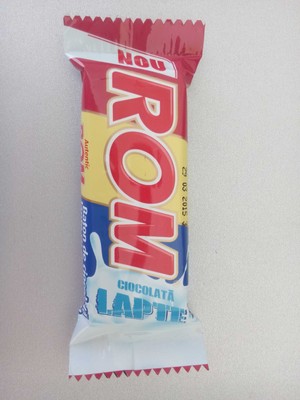 ČOKOLADA ROM SA MLEKOM I ČOKOLADOM 30G