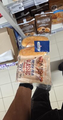 HOT DOG PECIVO SA SEZAMOM 250 G (4X62,5 G)