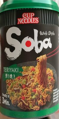 INSTANT NUDLE CUP TERIYAKI 90G NS SOBA