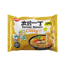 INSTANT NUDLE SA MEŠAVINOM ZAČINA UKUSA CURRY 100G NISSIN