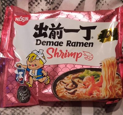 INSTANT NUDLE SA MEŠAVINOM ZAČINA UKUSA ŠKAMPA 100G NISSIN