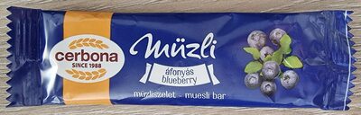 CERBONA MUSLI BAR BOROV. JOG. 20g