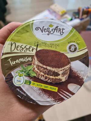 DESERT TIRAMISU VEGART 120 g