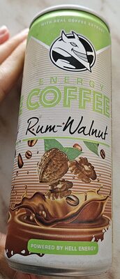 HELL ENERGY COFFE RUM I ORAH 250ml