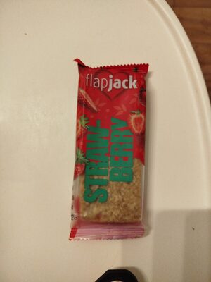 FLAP JACK ZOBENA PLOČICA JAGODA 100g