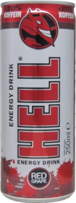 HELL ENERGY DRINK 0,25L JAGODA RABARBARA