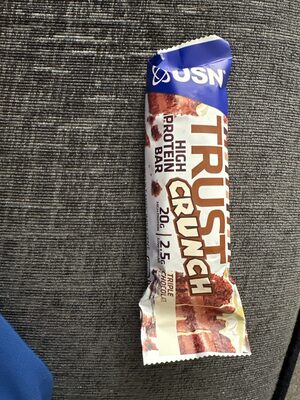 PROTEIN USN CRUNCH BAR 60G TRIPLE CHOC -12/1-