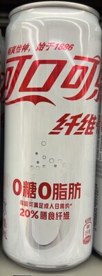 Coca Cola Plus Fiber Zero Sugar 330ml