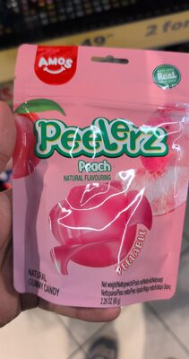 Amos Peelerz Bomboni gumeni breskva 65 g
