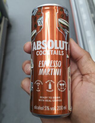 ABSOLUT ESPRESSO MARTINI 0,2 L LIMENKA