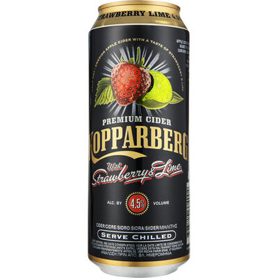 *CIDER KOPPARBERG 0.50L STRAWBERRY LIME -24/1- LIM