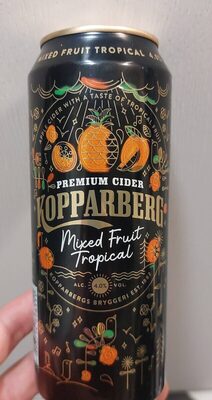 *CIDER KOPPARBERG 0.50L MIXED TROPICAL FRUIT 4.0%ALC -24/1- LIM
