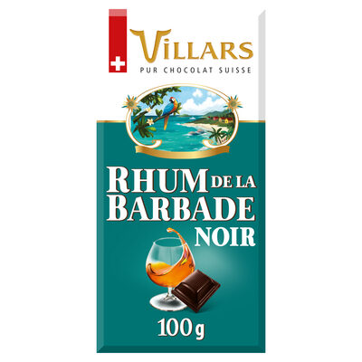 ČOKOLADA TAMNA PUNJENA RUMOM 100GR VILLARS