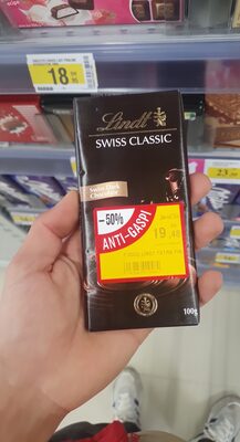 ČOKOLADA CLASSIC DARK 100G LINDT