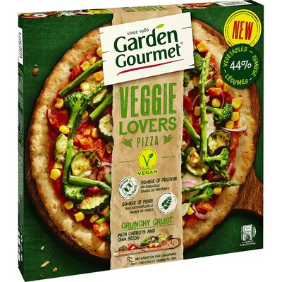 PIZZA VEGGIE LOVERS 430 G GARDEN GOURMET