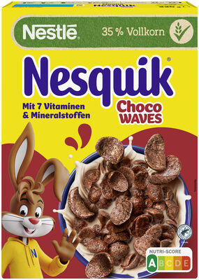 Nestle Nesquik Choco Waves Cereal 330g