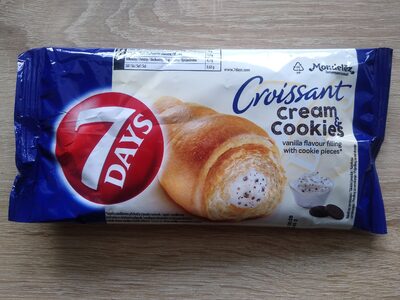7DAYS croissant cream & cookies - 60g