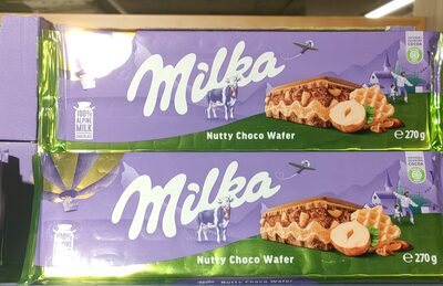 MILKA 270g NUTTY CHOCO WAFER