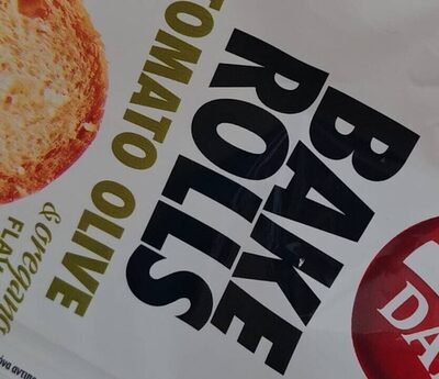 BAKE ROLLS 80G TOMATO&OLIVE