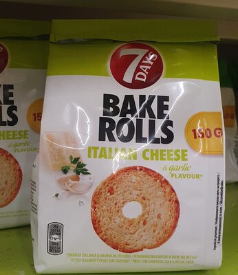 7 DAYS BAKE ROLLS ITALIAN CHEESE 150G