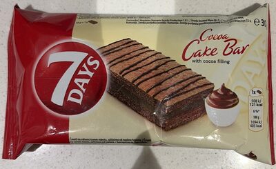 CAKE BAR 30G KAKAO KREM 7 DAYS 1/16