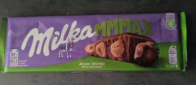 COKOLADA MILKA WHOLE HAZELNUTS 250G GLOBAL