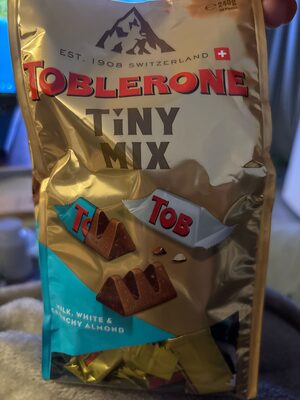 ČOKOLADA MINI TINY MIX TOBLERONA 240G
