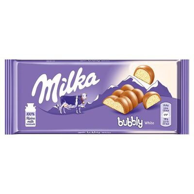 MILKA 95g BABBY WHITE