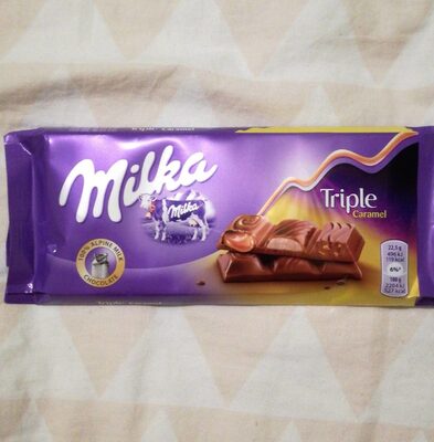 MILKA TRIPLE CARAMEL 90g