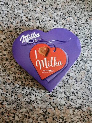 MILKA I LOVE 44g MALO SRCE PRALINE