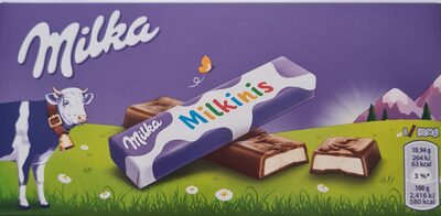MILKA MILKINIS CHOCO BAR MILK 87,5G