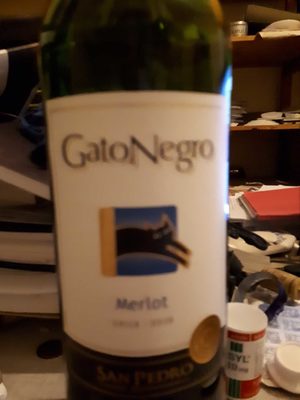 *MERLOT GATO NEGRO 0.75L SUHO 2025 -6/1-