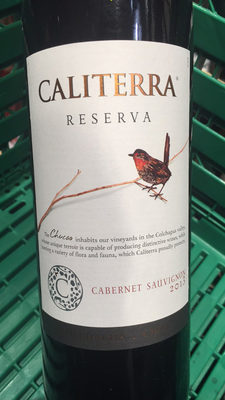 *CABERNET SAUVIGNON CALITERRA 0.75L RESERVA ZP SUHO 2022 -6/1-