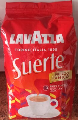 KAVA U ZRNU SUERTE GRANI 1kg LAVAZZA