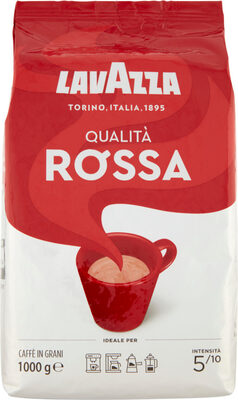 KAVA U ZRNU QUALITTA ROSSA 1 kg LAVAZZA