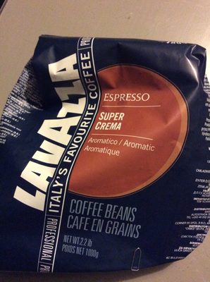 KAVA U ZRNU SUPER CREMA 1 kg LAVAZZA