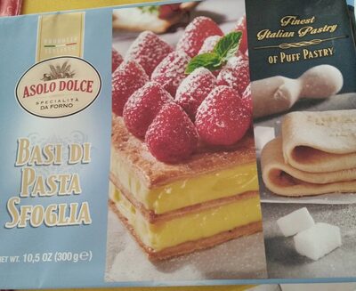LISNATO TIJESTO SFOGLIA 300 G ASOLO DOLCE