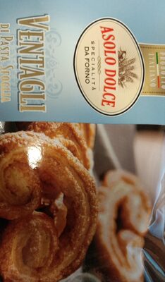 LISNATI KEKS VENTAGLI 200 G ASOLO DOLCE