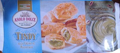LISNATI KEKSI TINDY PISTACIJA 110 G ASOLO DOLCE