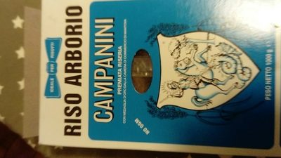 RIZA ARBORIO 1 KG RISERIA CAMPANINI