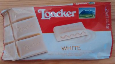 LOACKER WHITE CREME ČOKOLADA 87g
