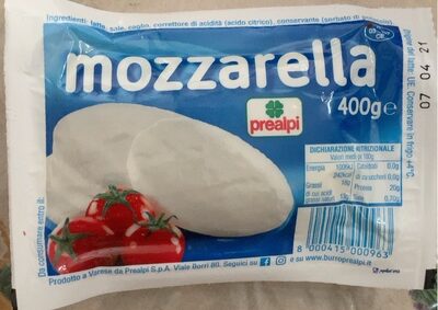 SIR MOZZARELLA BLOK 400 G PREALPI