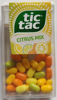 TIC TAC CITRUS MIX 54 G