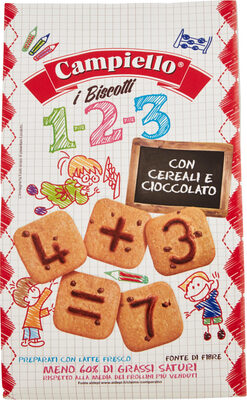 KEKSI 1-2-3 300 G CAMPIELLO
