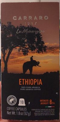 KAVA ETHIOPIA KAPS 52 G CARRARO 10/1 NES