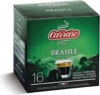 KAPSULE CARRARO BRASILE ARABICA 16/1